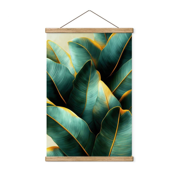 Stoffbild Exotische Bananenblätter - Jaszke - WA474122