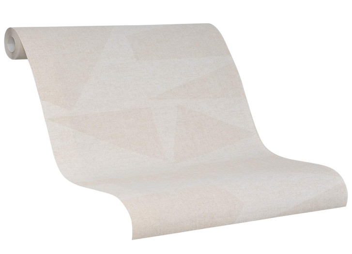 Vliestapete Uni Modern in Beige - WA482761