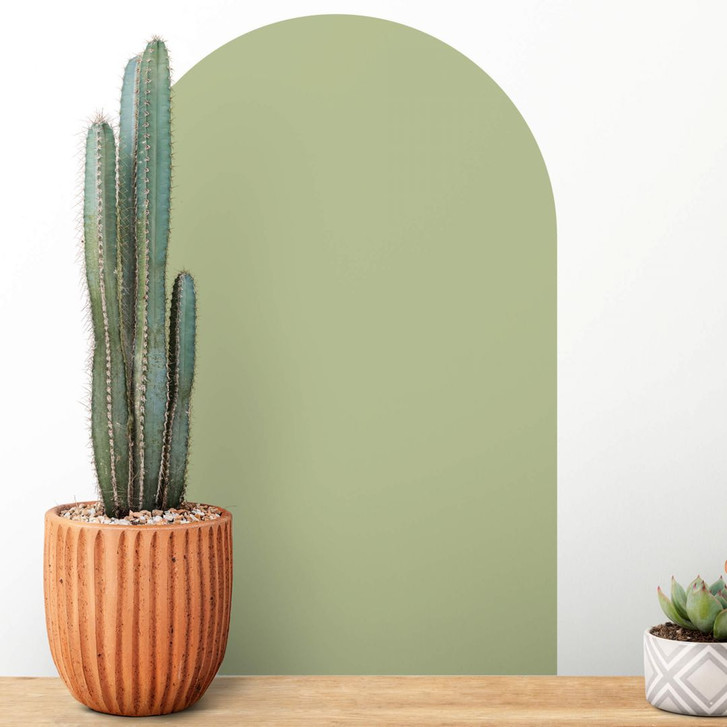 Wandtattoo Rundbogen breit - Pistazie - WA412334