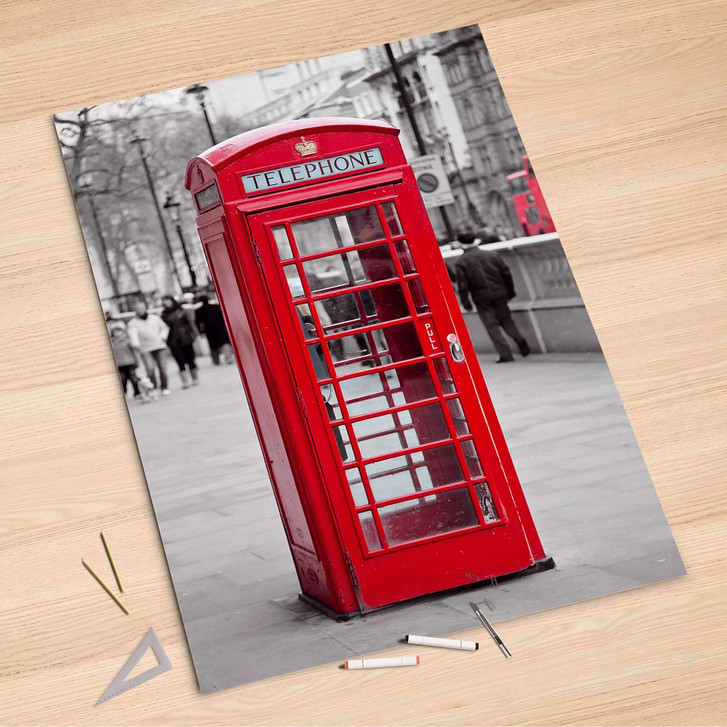 Folienbogen (100x150cm) - Phone Box - CR106236