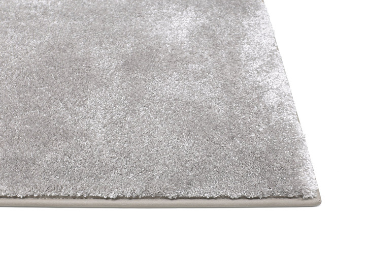 Liva Paspelteppich Rechteck Wunschmass in Silber - TS514555