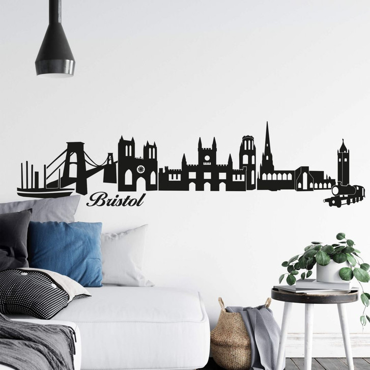 Wandtattoo Bristol Skyline - WA207085