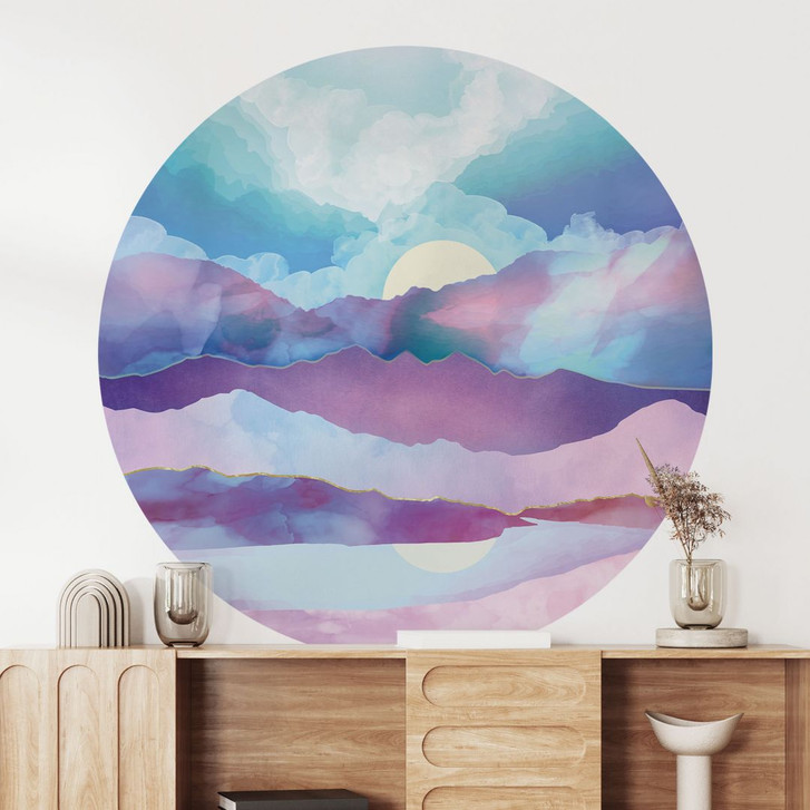 Wandtattoo Schillernde Berglandschaft - SpaceFrog Designs - WA430026
