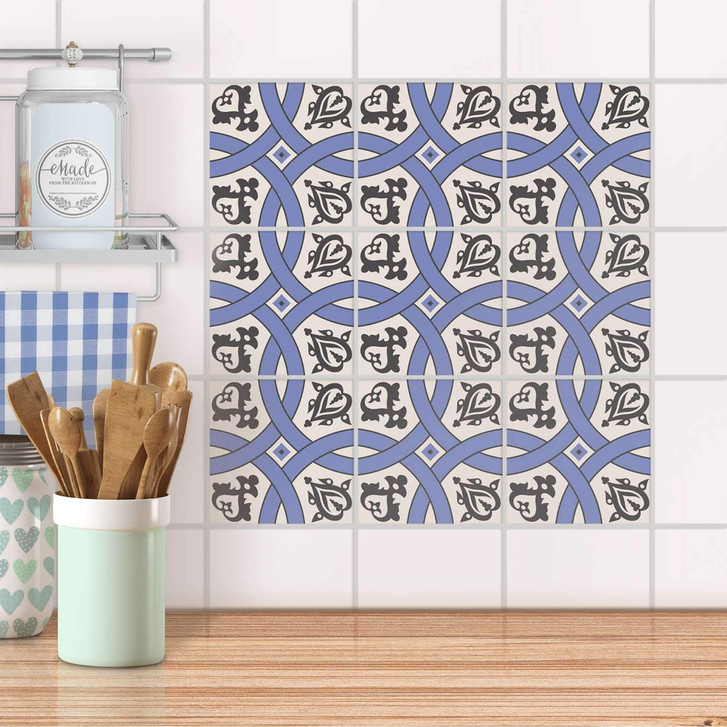 Fliesenaufkleber Set - London Circle - CR101924