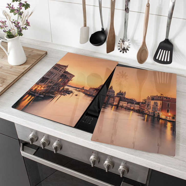 Herdabdeckplatte Sonnenuntergang in Venedig - Zhang - WA425895