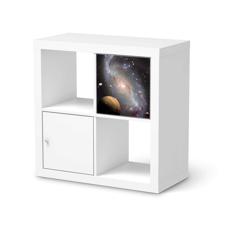 Möbelfolie IKEA Kallax Regal 1 Türe - Milky Way - CR118316