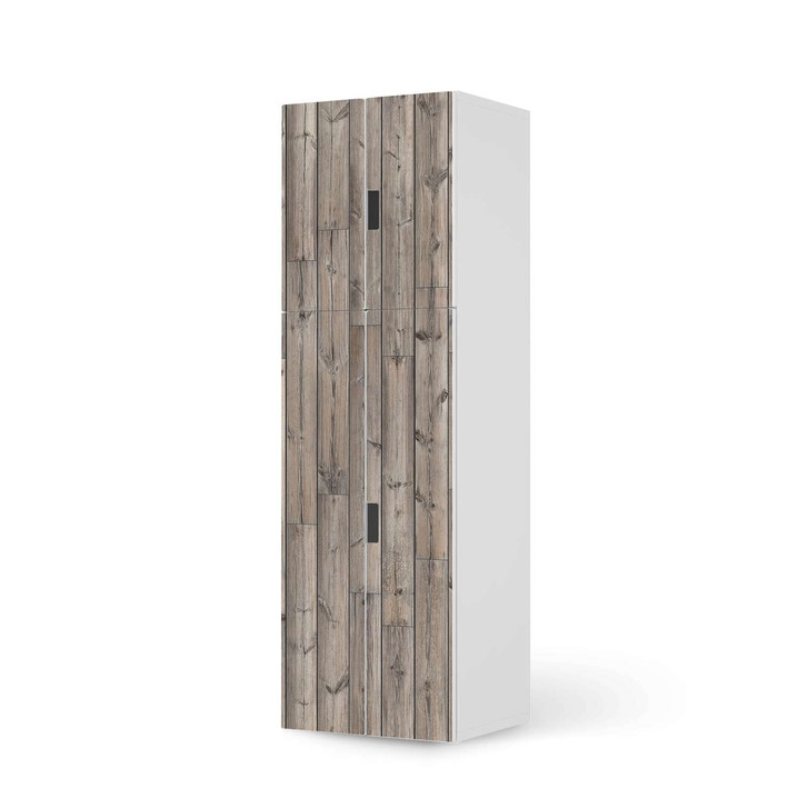 Möbelfolie IKEA Stuva / Malad - 2 grosse Türen und 2 kleine Türen - Dark washed - CR118662