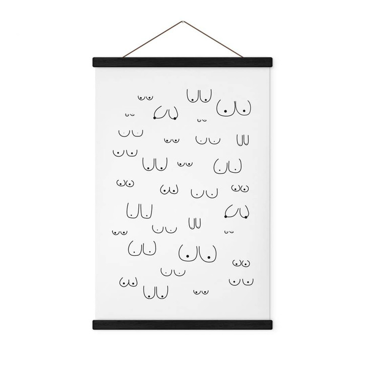 Stoffbild Line Art - Vielfalt der Weiblichkeit - Kerr-Dineen - WA474046