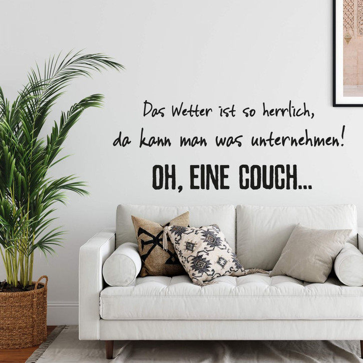 Wandtattoo Das Wetter ist so herrlich... - WA208041