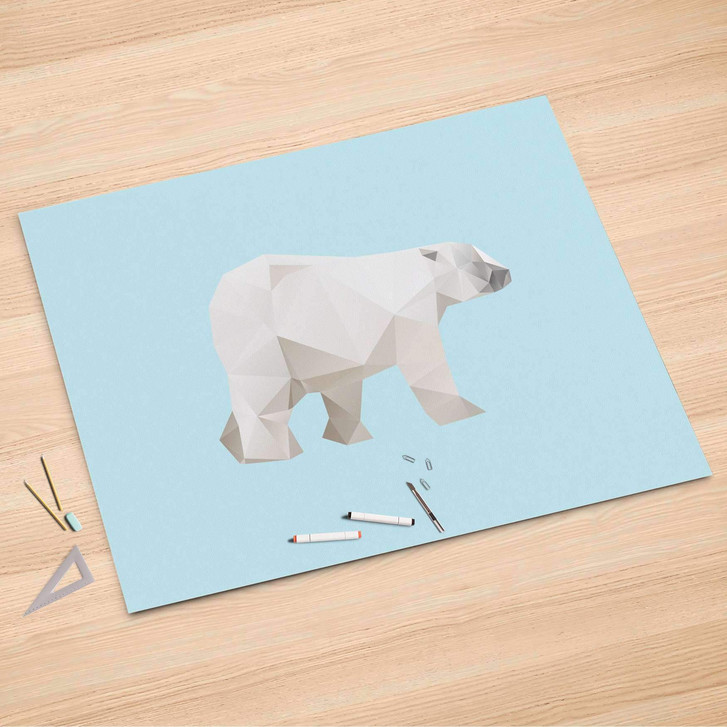 Folienbogen (150x100cm) - Origami Polar Bear - CR106661