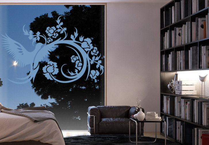 Glasdekor Vogelromantik - CG10294