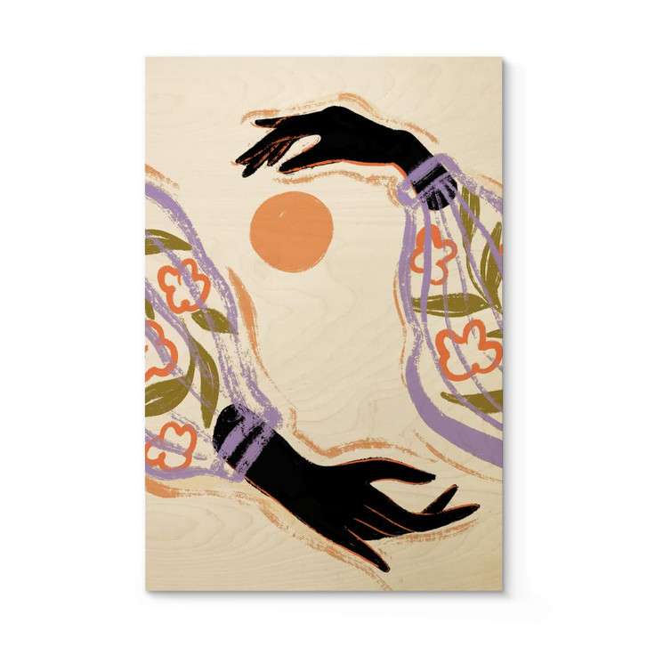 Holzbild Arty Guava - Umarme die Sonne - WA401459