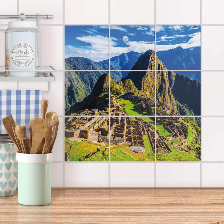 Klebefliesen - Machu Picchu - 9er Set - CR107974