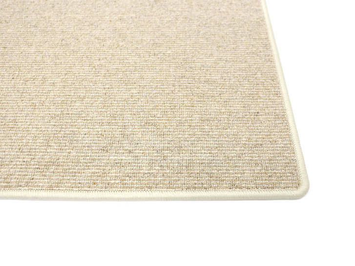 Leeds Fein Berber Kettelteppich Wunschmass in Sand 403 - TS470333