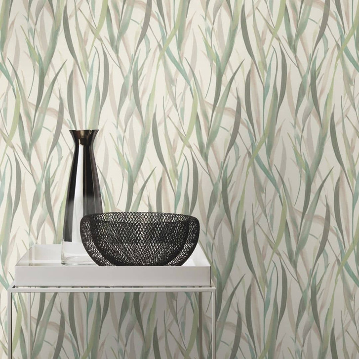 Pflanzentapete, Vliestapete Paraiso grün - WA428557