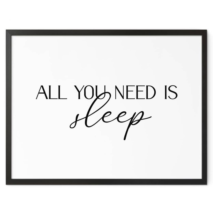 Poster All you need is sleep - WA408734