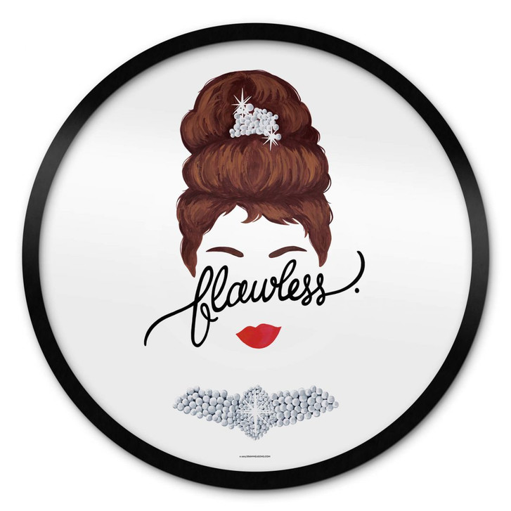 Poster Tohmé - Flawless Audrey - Rund - WA380602