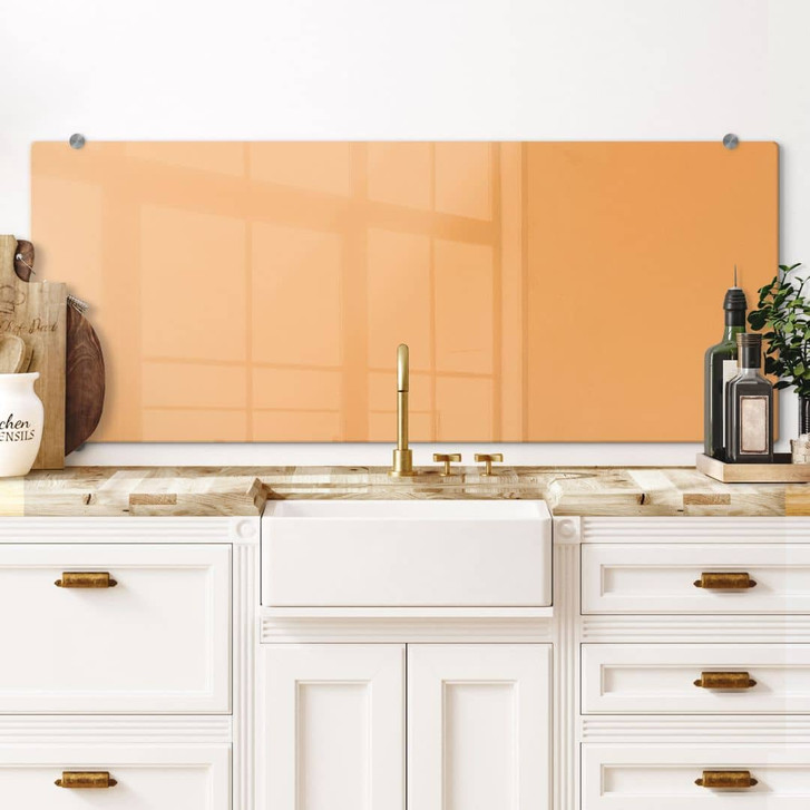 Spritzschutz Orange - Panorama - WA177960