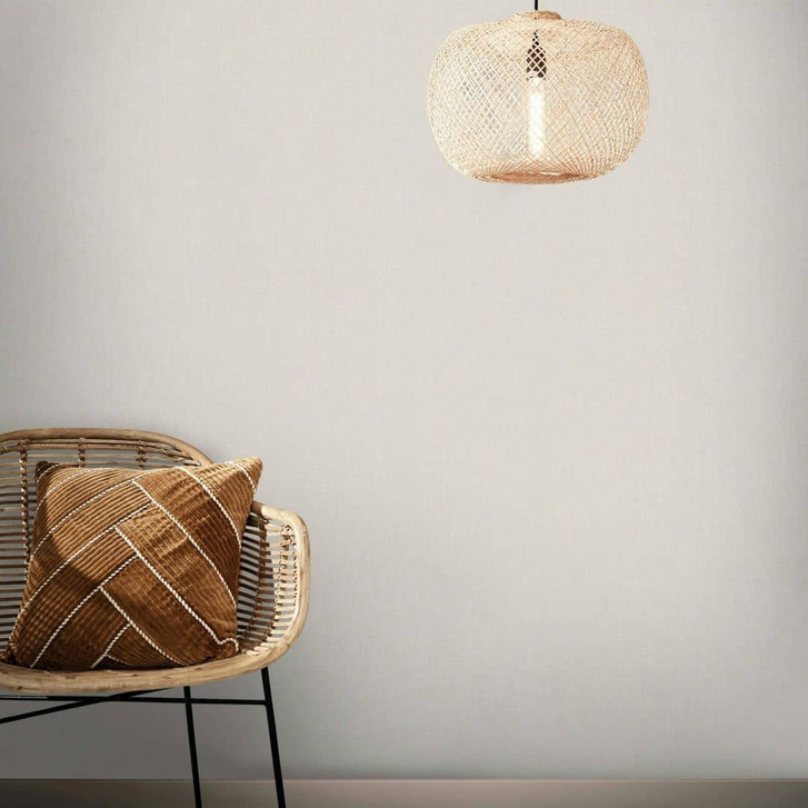 Vliestapete mit leicht strukturiertem Uni beige Struktur - WA444717