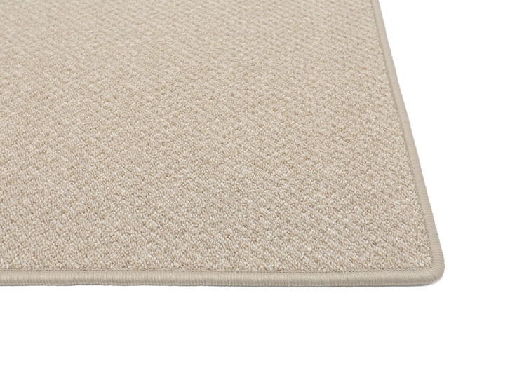 Bijou Loop Kettelteppich Rechteck Wunschmass in Beige - TS491145