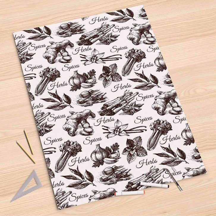 Folienbogen (80x120cm) - Spices - CR107430