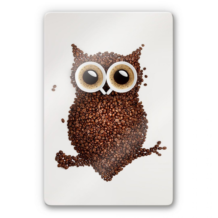 Glasbild Kaffeeeule - WA123889