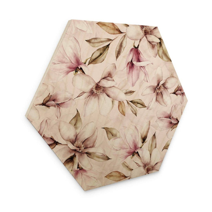 Hexagon - Holz UN Designs - Soft Magnolia - WA321021