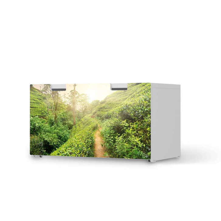 Möbelfolie IKEA Stuva / Malad Banktruhe - Green Tea Fields - CR117332