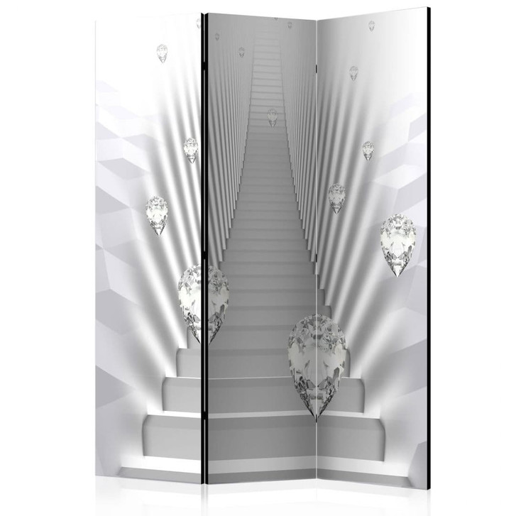 Paravent, Raumteiler freistehend, Trennwand - Mneme, 3-teilig - 135 x 172 cm - WA454694