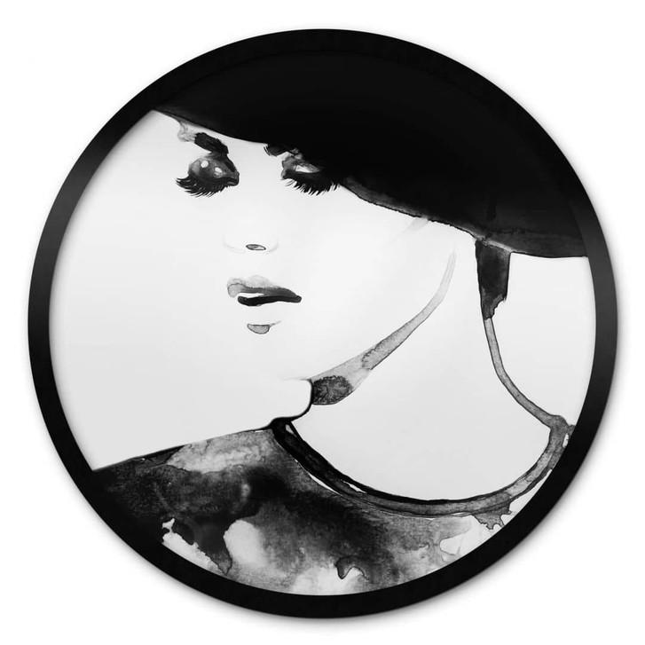 Poster Fashion Victim - Rund - WA337247