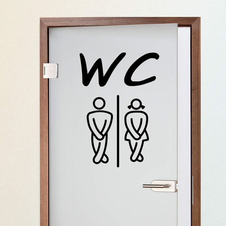 Wandtattoo WC - WA220831