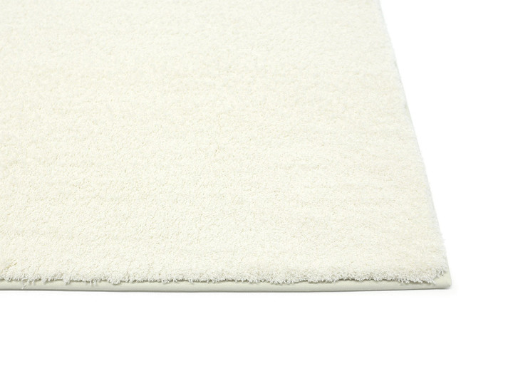 Yuki Velours Paspelteppich Wunschmass in Snow - TS497471