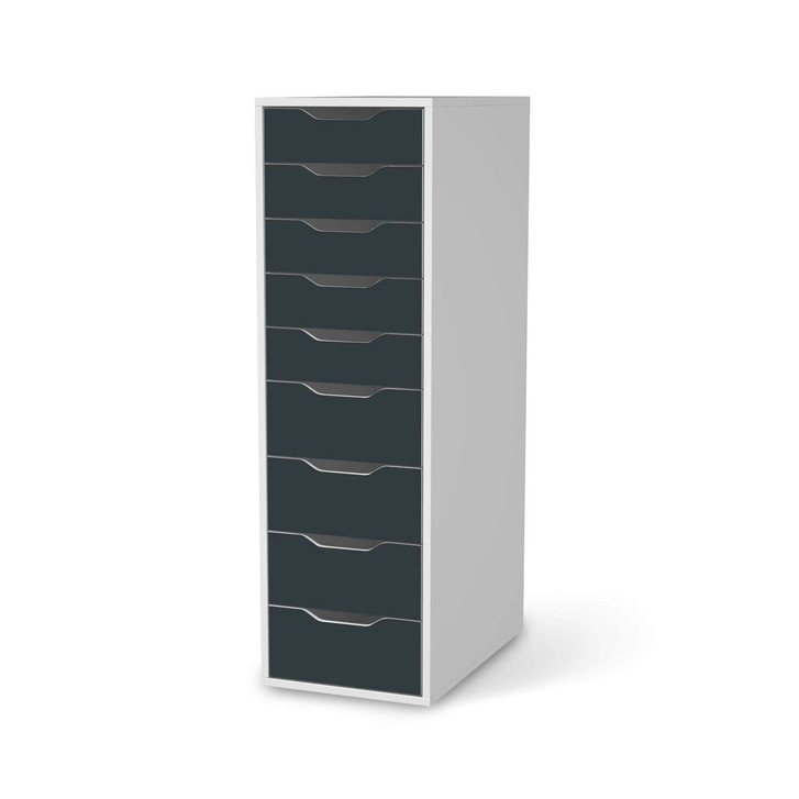 Folie IKEA Alex 9 Schubladen - Blaugrau Dark - CR105227