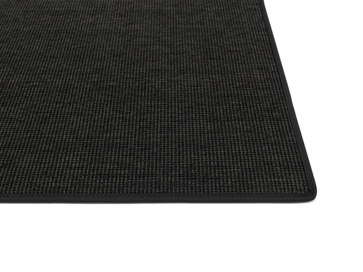 HEVO® Nele In-& Outdoorteppich Rechteck Wunschmass in Black - TS550246