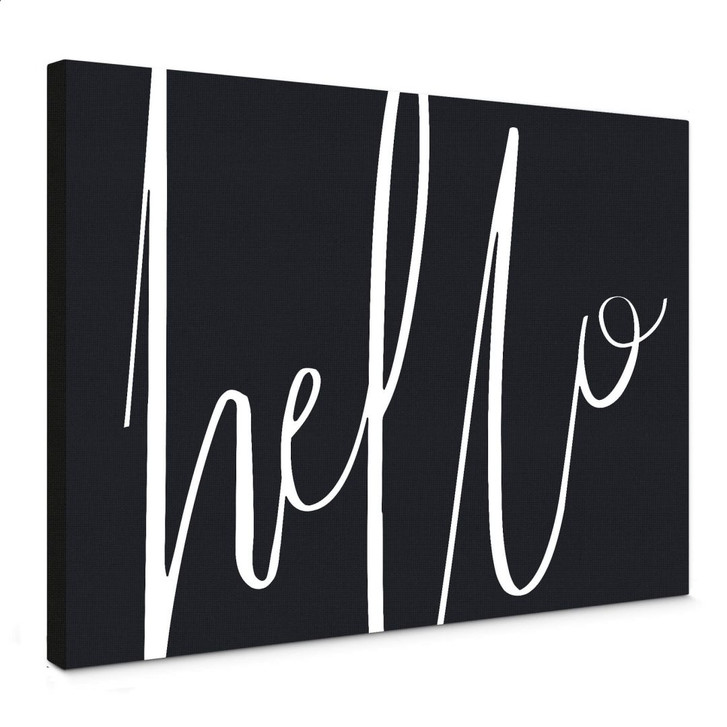 Leinwandbild - Hello - WA423368
