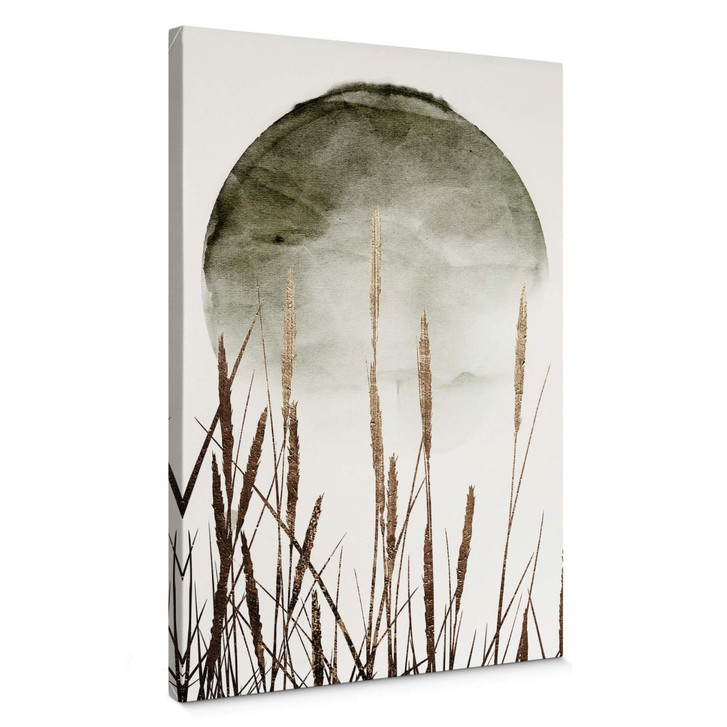 Leinwandbild Kubistika - Felder voll Gold - WA367344