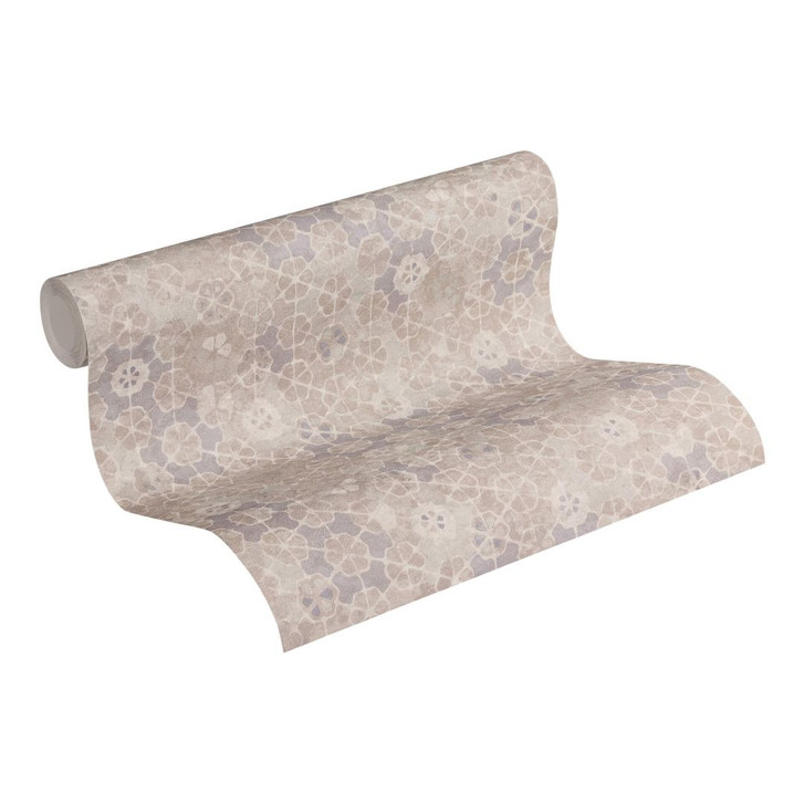 Livingwalls Vliestapete New Walls Finca Home Fliesentapete grau, weiss - WA289538