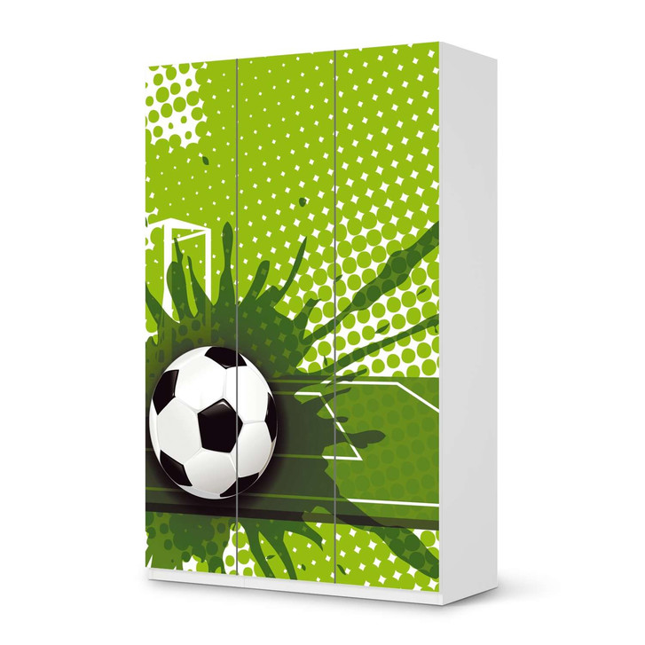 Möbelfolie IKEA Pax Schrank 236cm Höhe - 3 Türen - Goal - CR118591