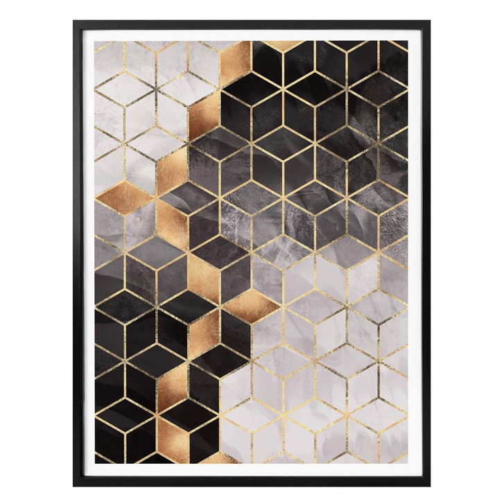 Poster Fredriksson - Smoky Cubes - WA280045
