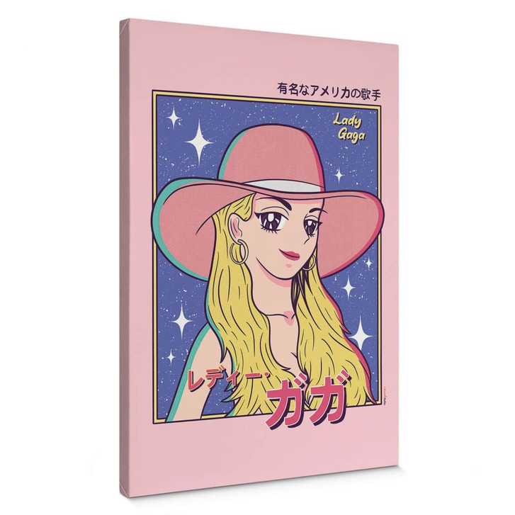 Leinwandbild Anime-Girl 