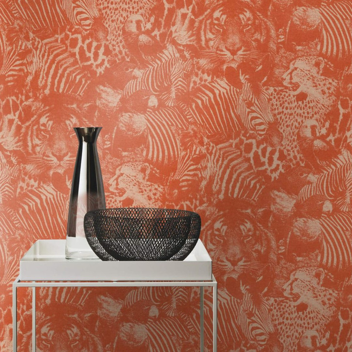 Rasch Vliestapete, Mustertapete Kalahari terrarot - WA339006