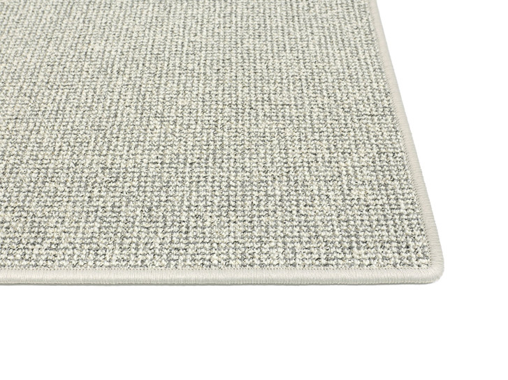 Riad Kettelteppich Rechteck Wunschmass in Eisgrau - TS514234
