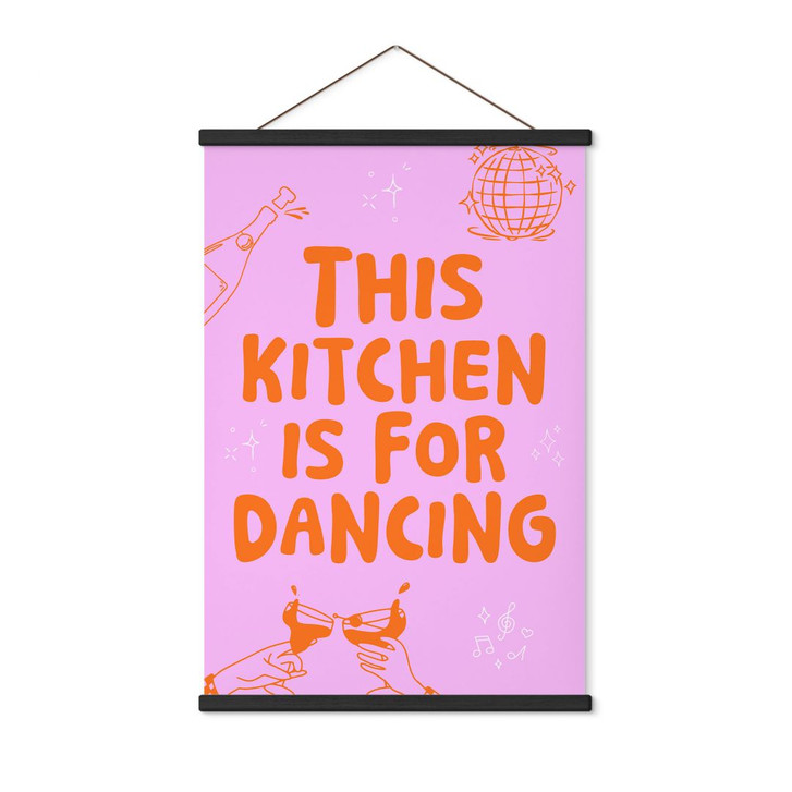 Stoffbild This kitchen is for dancing - Ohkimiko - WA500208