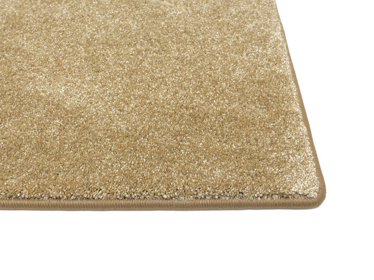 Valetta Hochflor Kettelteppich Rechteck Wunschmass in Gelb - TS495298