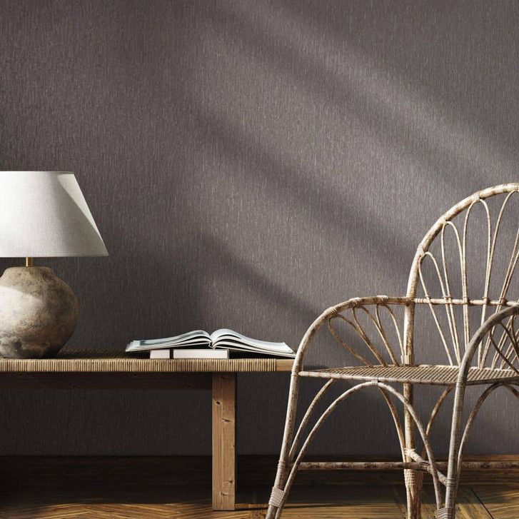 Vliestapete mit leichter Struktur beige Uni - WA451305