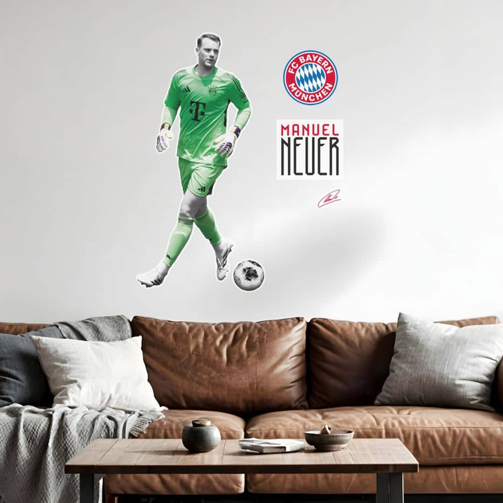 Wandtattoo FC Bayern Spieler Manuel Neuer 2025/26 - WA487788