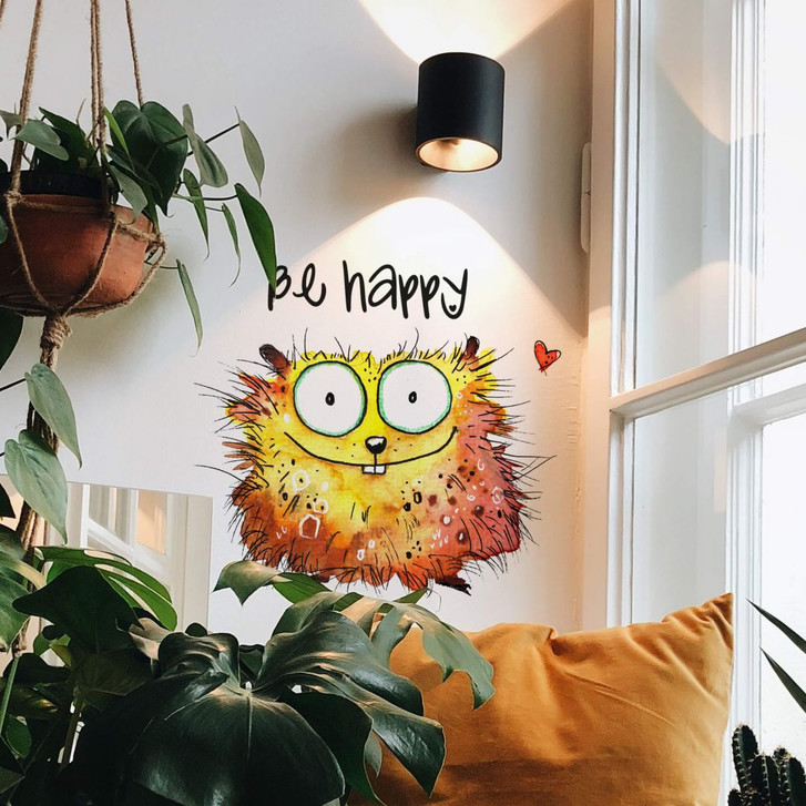Wandtattoo Hagenmeyer - Happy Hamster - WA260295