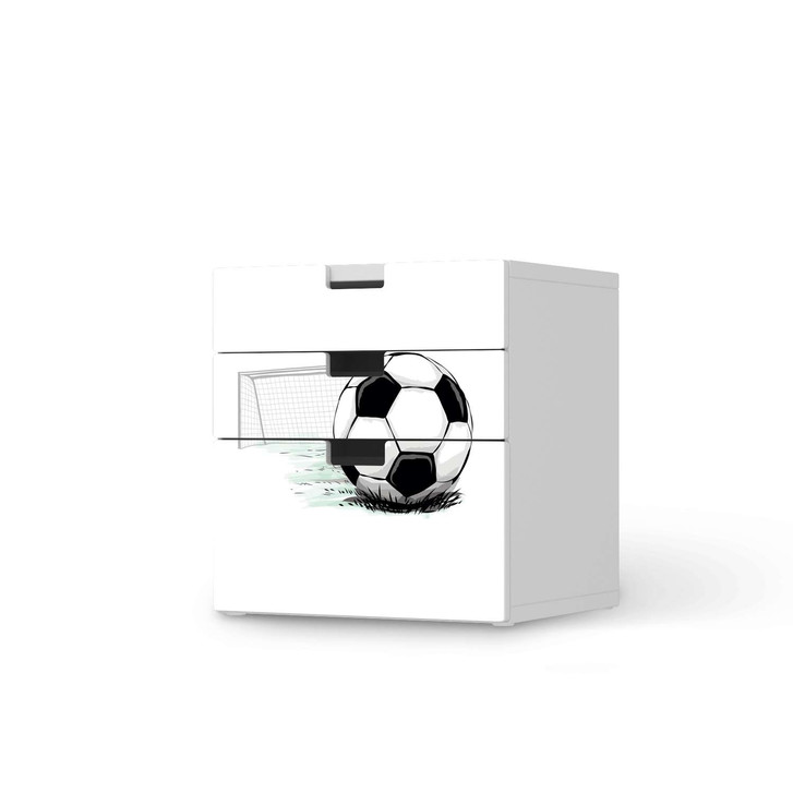 Folie IKEA Stuva / Malad Kommode - 3 Schubladen - Freistoss - CR106013