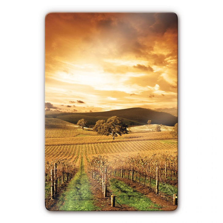 Glasbild Tirol im Herbst - WA128256