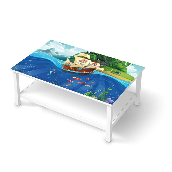 Möbelfolie IKEA Hemnes Tisch 118x75cm - Pirates - CR114997